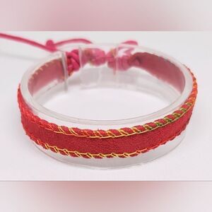 Men's bracelet‎ red new e77